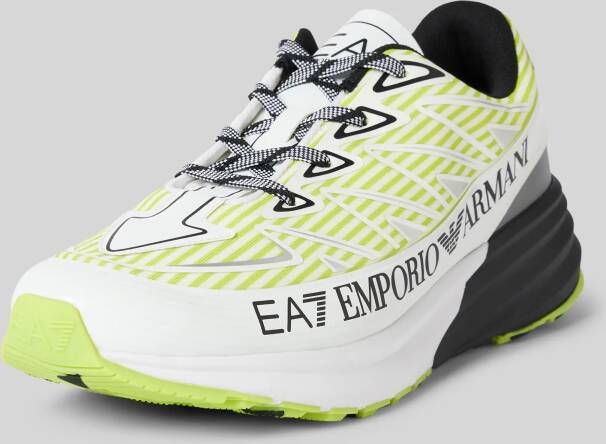 EA7 Emporio Armani Sneakers met labelprint model 'CRUSHER'