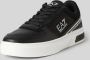 Emporio Armani EA7 Zwarte Voetbalgeïnspireerde Sneakers Black Heren - Thumbnail 2