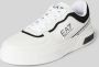 Emporio Ar i EA7 Multicolor Vetersluiting Sneakers White - Thumbnail 4