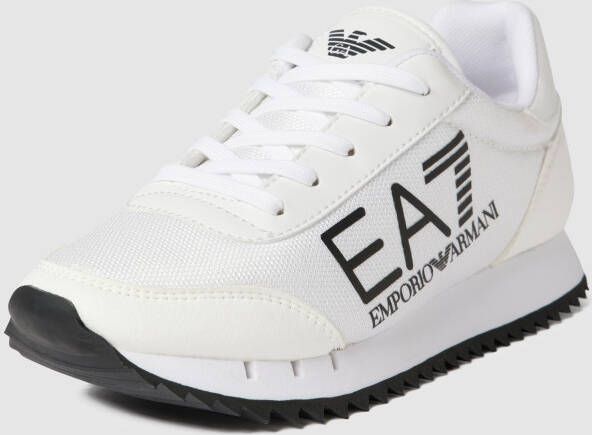 EA7 Emporio Armani Sneakers met labelprints
