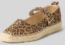 Espadrij Ballerina's in dierenlook model 'BALLERINE LEO'