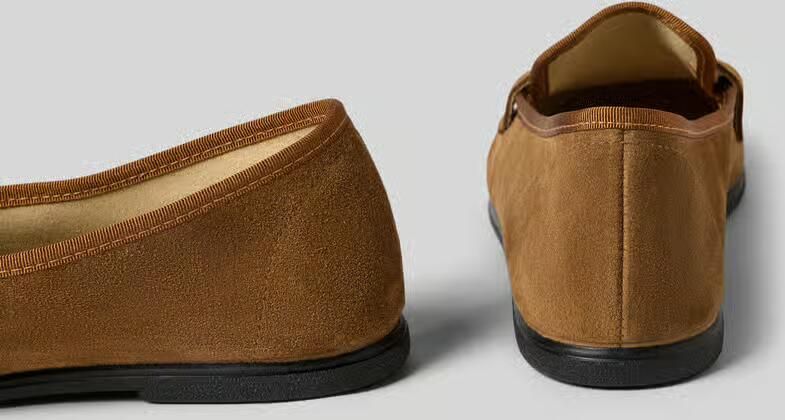 Espadrij Loafers van leer model 'LOAFER CLASSIC VELOUR' - Foto 2