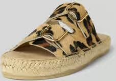 Espadrij Slippers met doornsluiting model 'Claquette'