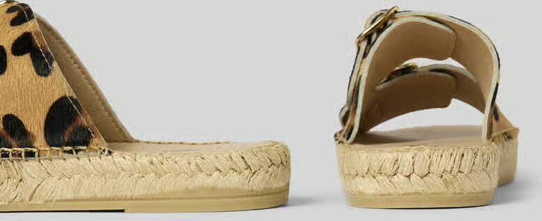 Espadrij Slippers met doornsluiting model 'Claquette' - Foto 2