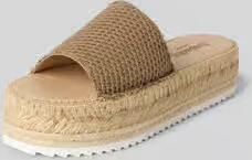 Espadrij Slippers met plateauzool model 'PLAGE VALERIE'