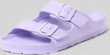 Espadrij slippers met reliëflogo model 'AMI POOL'
