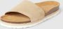 Espadrij Leren sandalen met reliëflogo model 'COPINE VELOUR' - Thumbnail 1