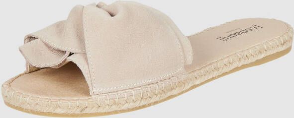 Espadrij l originale Slippers Plage Boucle in beige