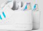 Adidas Originals Continental 80 Stripes Schoenen Cloud White Cloud White Pulse Aqua Kind - Thumbnail 15