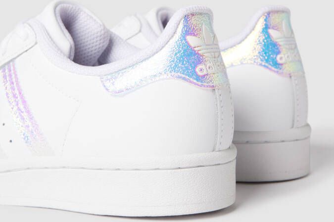 adidas Originals Sneakers met contrastgarnering model 'Superstar J'