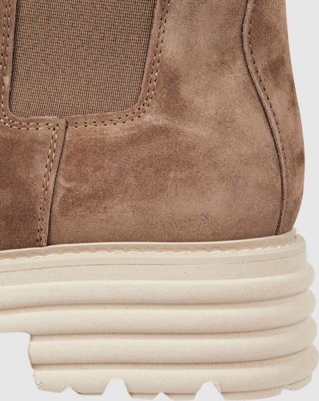 Alpe Chelsea-boots van suède