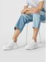 Armani Exchange Witte Sneakers voor Dames met Rubberen Zool Wit Dames - Thumbnail 9