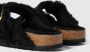 Birkenstock Sandalen met bont model 'Arizona' - Thumbnail 2