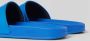 Hugo Boss Blauwe Slider Sandalen Kirk Model Blue Heren - Thumbnail 19