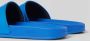 Hugo Boss Blauwe Slider Sandalen Kirk Model Blue Heren - Thumbnail 16