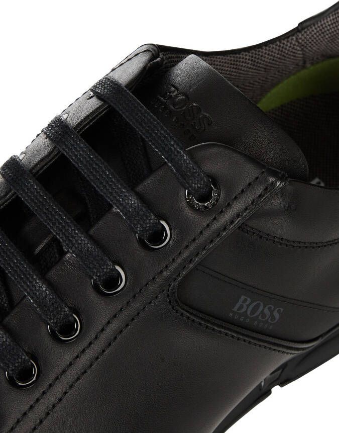 Boss Sneaker van leer model 'Saturn'