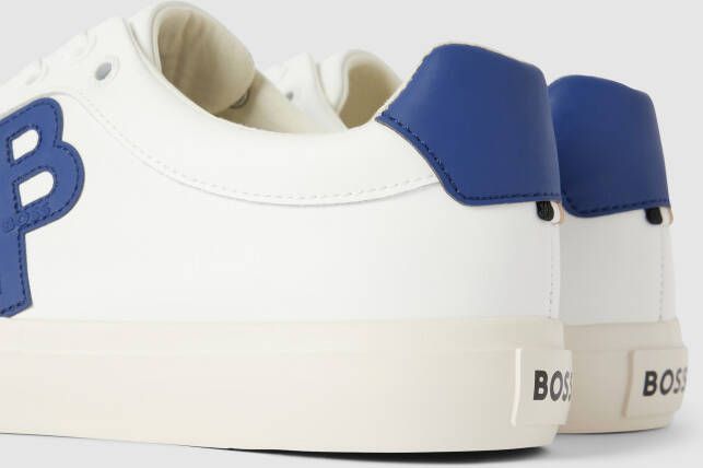 Boss Sneakers met contrastgarnering model 'Aiden'