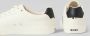 Hugo Boss Witte Leren Sneakers Rubber Zool Veters White Heren - Thumbnail 27