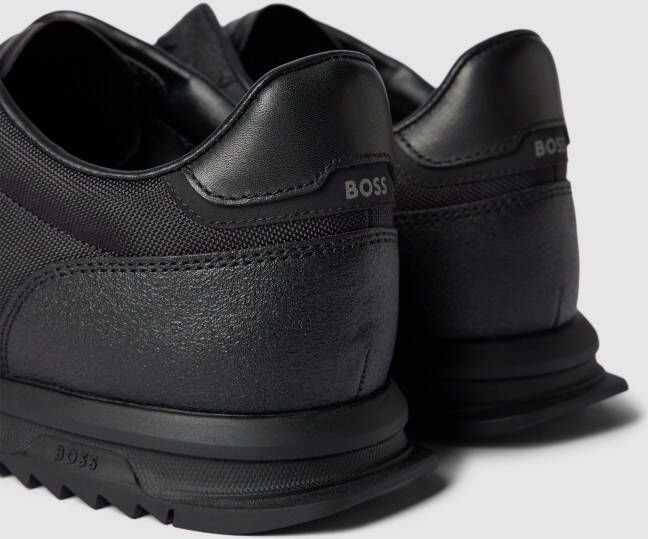 Boss Sneakers met labelprint model 'Zayn'