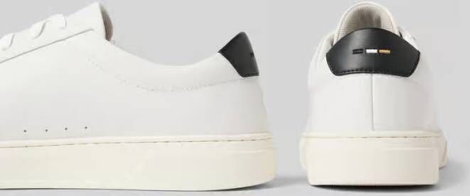 Boss Lage sneakers met vetersluiting model 'KIERAN'