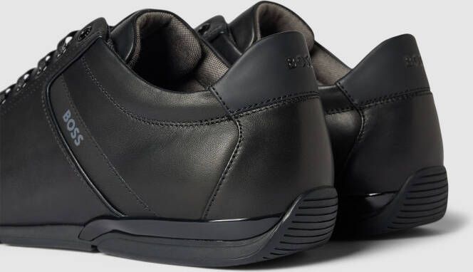 Boss Sneaker van leer model 'Saturn'