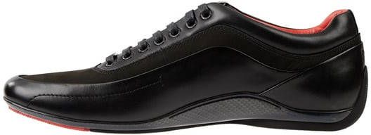 Boss Sneakers van leer model 'Racing'