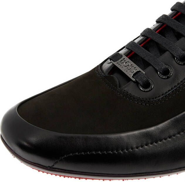 Boss Sneakers van leer model 'Racing'