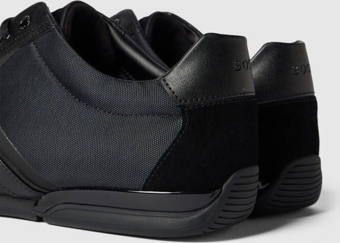 Boss Sneaker van echt leer