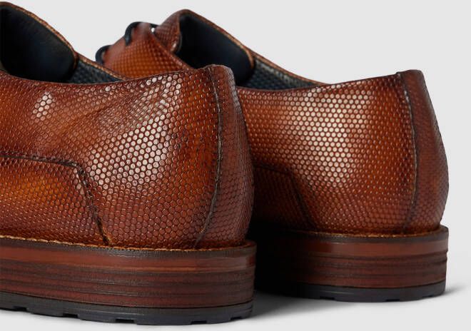 Bugatti Derby schoenen met structuurmotief model Mano Schoenen