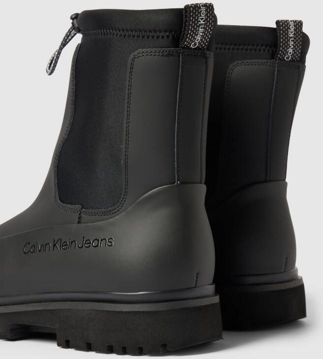 Calvin Klein Jeans Chelsea boots met elastische band model 'COMBAT'
