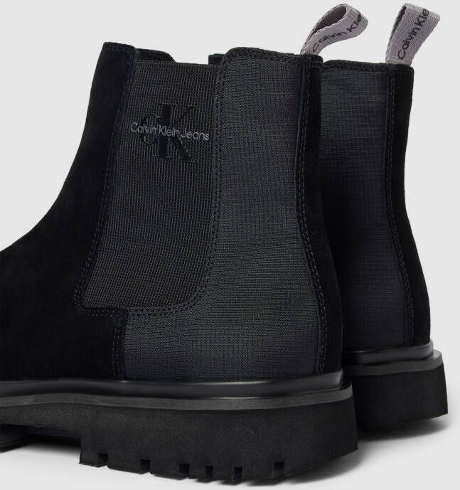 Calvin Klein Jeans Chelsea boots met elastische inzetten