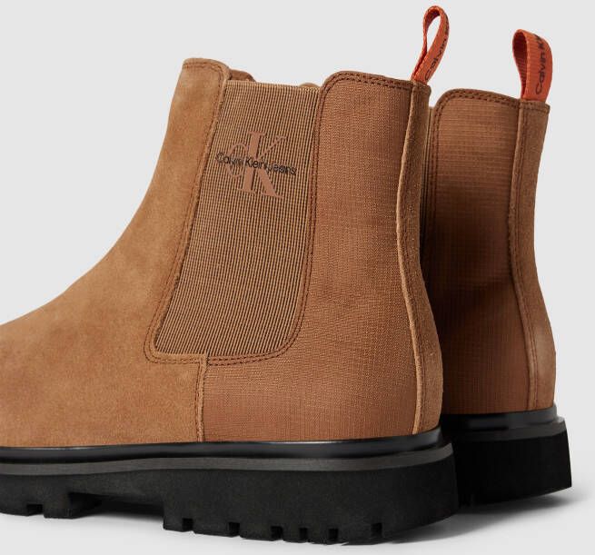 Calvin Klein Jeans Chelsea boots met elastische inzetten