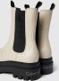 Calvin Klein Platte Vorm Hoge Chelsea Laarzen Beige Dames - Thumbnail 14