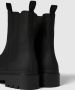 Calvin Klein Jeans Chelsea boots van leer met labeldetail model 'COMBAT HIGH' - Thumbnail 7