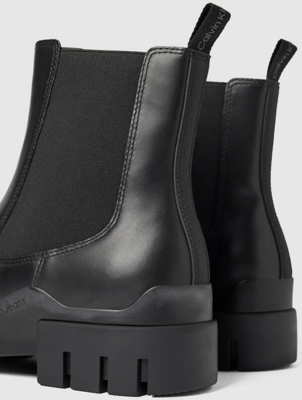 Calvin Klein Jeans Chelsea boots van leer model '