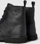 Calvin Klein Jeans Heren zwarte leren laarzen met hoge schacht Black Heren - Thumbnail 11