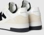 Calvin Klein Jeans Leren sneakers met contrastgarnering - Thumbnail 2
