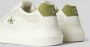 Calvin Klein Jeans Leren sneakers met labeldetail model 'CHUNKY CUPSOLE MIX IN MET' - Thumbnail 2