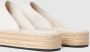 Calvin Klein Jeans Muiltjes van leer met plateauzool model 'ROPE' - Thumbnail 8