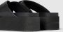 Calvin Klein Slippers FLATFORM CROSS MG UC plateau zomerschoen pantoffels met kruisverband - Thumbnail 15