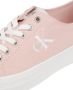 Calvin Klein Rose Sneakers met Contrasterende Details Roze Dames - Thumbnail 5