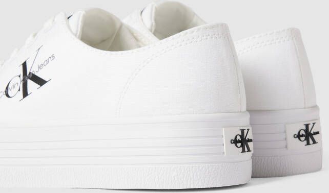 Calvin Klein Jeans Plateausneakers met labeldetails