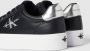 Calvin Klein Jeans Zwarte Leren Sneakers van Hoge Kwaliteit Zwart Dames - Thumbnail 12