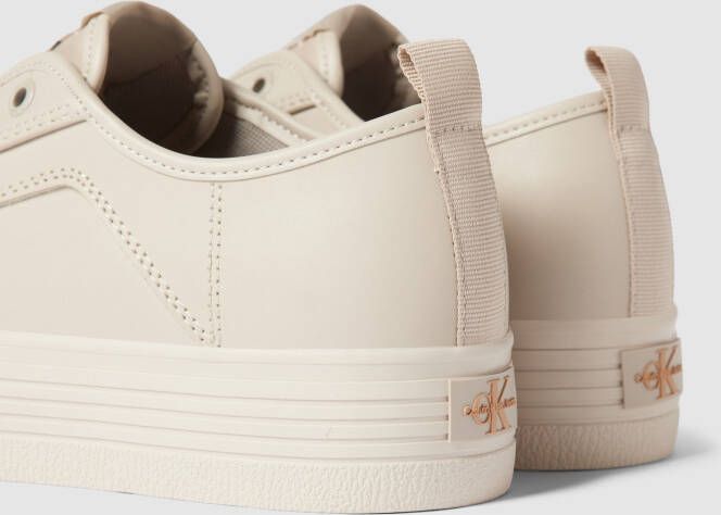 Calvin Klein Jeans Plateausneakers met labelprint model 'VULC'