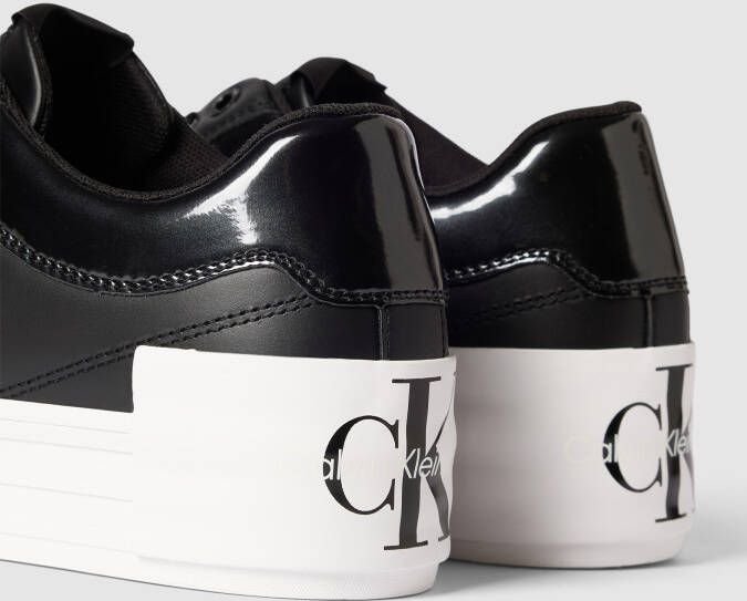 Calvin Klein Jeans Plateausneakers met labelprint model 'VULC'