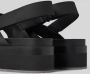 Calvin Klein Jeans 6cm Hak Polyethyleen Dames Sandalen Collectie Black Dames - Thumbnail 7