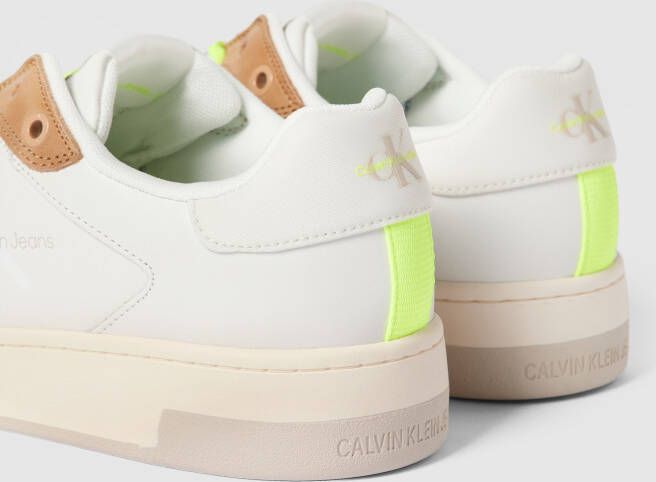 Calvin Klein Jeans Sneakers met labeldetails model 'BASKET CUPSOLE'