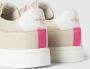 Calvin Klein Jeans Sneakers van leer met labeldetails model 'FLUO CONT' - Thumbnail 10