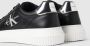 Calvin Klein Zwarte Sneaker van Hoogwaardig Polyester met Contrasterende Details Black Dames - Thumbnail 11