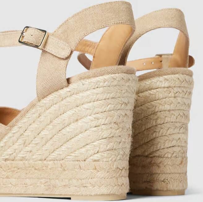 Castañer Wedges met bevestigingsriempje model 'BLAUDELL'